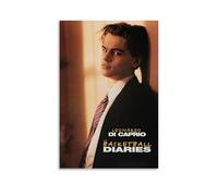 HUAMINGUKYYDS The Basketball Diaries Leonardo DiCaprio Poster; Room Aesthetics, Canvas Oil Painting, Album/movie Poster Hanging Picture