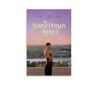 HUAMINGUKYYDS The Worst Person in The World Poster; Room Aesthetics, Canvas Oil Painting, Album/movie Poster Hanging Picture