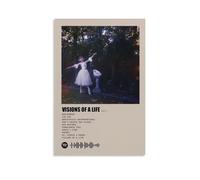 HUAMINGUKYYDS Wolf Alice-Visions of A Life Poster; Room Aesthetics, Canvas Oil Painting, Album/movie Poster Hanging Picture