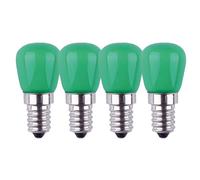 HUAMu 4 x 3 W E14 Blue LED Bulb, E14 Green Decorative LED Bulb, 25 W Red Bulb Replacement, Suitable for Ambient Lighting, Halloween, Christmas Decorative Lights