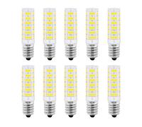 HUAMu E14 LED Bulb Cooker Hood, E14 LED Light Bulbs 7W Equivalent to 70W Halogen, 6000K Cold White, 700lm No Flicker No Dimmable, AC 220-240V,10 Packs