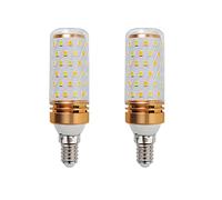 HUAMu E14 LED Corn Light Bulb 9W NaturalWhite 4000K 950LM, 175-265V, 100W Halogen Bulbs Equivalent, Small Screw LED Corn Bulbs SES Ceiling Bulb, Not Dimmable, 2PCS