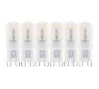 HUAMu G9 LED Bulbs Cool White, Energy Saving Lamp 2.5W-3W Wall Light, Non-Dimmable, 360° Degree Beam Angle LED Light Bulb, Equivalent 30W G9 Halogen Bulbs,10 Pack