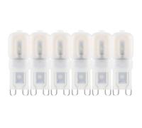 HUAMu G9 LED Bulbs Warm White, Energy Saving Lamp 2.5W-3W Wall Light, Non-Dimmable, 360° Degree Beam Angle LED Light Bulb, Equivalent 30W G9 Halogen Bulbs,6 Pack