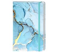 HUAMXE A5 Hardcover Lined Journal Notebook, 160 Pages Blue