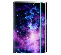 HUAMXE A5 Hardcover Lined Journal Notebook, 160 Pages Universe