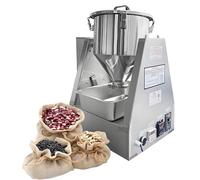 HuanEssentric Particle Powder Mixer Granual,Laboratory Stainless Steel Dry Powder Mixer,Electric Dry Powder Mixing Machine,for Medicine Powders,Nuts,Cereals,Seasonings 30L