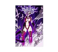 HUANGCHOU Anime Poster Fairy Tail Mirajane 35 Canvas Poster Bedroom Decor Sports Landscape Office Room Decor Gift 12×18inch(30×45cm) Unframe: