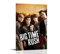 HUANGFX Music Group Big Time Rush Wall Art Print Canvas Poster Home Decor Poster 12x18inch(30x45cm) Frame-style