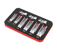 HUANGGG 9Pcs Open Oil Pipe Disassembly Sleeve Slotted Oxygens Sensors Wrench Oil Injections Hexagonal Repair Tool