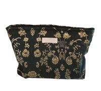 HUANGGG Functional Toiletry Bag Practical Makeup Storage Large Capacity Makeup Bag for Travel or Daily Use, black