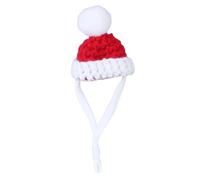 HUANGGG Small Animal Knitting Hat for Hamster Bird Cosplay Costume Hat Adjustable Strap Crochet Pet Hat Cartoon Hat
