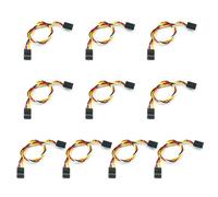 HUANGING 10PCS 2.54mm Jumper Wires With Pre 22AWG Cables Double Head For Auditory Devices And Circuit Assembly