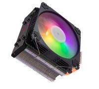 HUANGING ARGB 4 Heat Pipe Tower CPU Cooling Fan Low Noise Energy For PC Gaming Console Cooling Fan Heat Dissipation Accessories