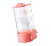 HUANGING Automatic Not Mess Bird Feeder Clear Parrots Food Holder Container for Cage Reducing Waste for Small Birds