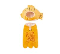 HUANGING Easy to Wear Puss Covered Sweater Including Fun Shape for Fall Winter Warm Pet Costume and Decoration Winter Puss Waistcoat