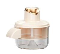 HUANGING Electric Automatic Fruit Skin Remover Machine Rechargeable Stainless Steel Peeler for Grape Garlic Tomato Home Use Safe Electric Peeler for Kids Families