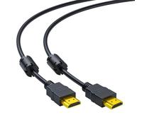 HUANGING Fast Speed HDTV to HDTV Cable With Two Ferrite Cores For 4K UHD AntiInterferences Signals Transmission