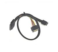 HUANGING Fast Speed SFF8611 Male to SFF8639 Female Data Cable 50cm for HDDs