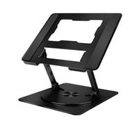 HUANGING Laptop Stand Risers for Desk Ergonomic Foldable Computer Stand Adjustment Height for Collaborative Work Easy Storage