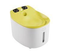 HUANGING Motion Started Pet Imbibing Spring 2000mAh Rechargeable Battery 4 Stage Sieving Structure for Home Animals Dry Burn Security Pet Water Dispenser