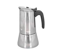 HUANGING Portable 2/4 Cup Coffee Maker Nonrust Steel Construction Suitable With All Stovetops Ideal For Travels Camping Stove Suitable Pots