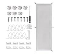 HUANGING Practical Under Desk Cable Management Meshes Organizers for Efficient Wire Storage and in Homes or