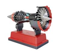 HUANGING Realistic TR900 Turbofan Engine Aviation Model Printing Toy for Teen Education & Display Science Engineering