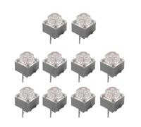 HUANGING square Mouse Microswitches Mouse Buttons Microswitch 6x6x7.2mm 10Million Clicks 2pins 10PCS