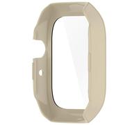 HUANGING Toughened Film PC Glass Full Coverage Screen Protector Defense Hard Shell Case Scratch Resistant for Smartwatch