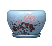 huanglyc-232 Outdoor planter Simple and Elegant Ceramic Flower Pots are Suitable for Planting Aloe Vera Orchids Etc Ceramic planter