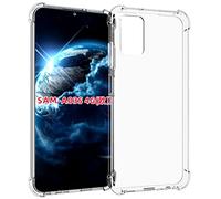 HUANGTAOLI Case Compatible with Samsung Galaxy A03s, Slim Soft TPU Shockproof Anti-Scratch Phone Case Cover with Reinforced Corner Bumper Transparent