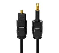 HUANGTAOLI Toslink to Mini Toslink Optical Digital Audio Sound 3.5mm SPDIF Optical Cable (3m)