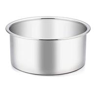 HUANIZI Cake Pan Round Cake Tray Aluminum Material Heavy Duty Easy Care Dishwasher Safe 3 Size Small Round Cake Set