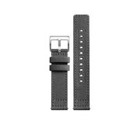 HuanJ Quality Nylon Canvas Watch Bands Quick Release Wrist Straps Breathable Waterproof 18mm 19mm 20mm 22mm(Grey 1,20mm)