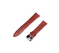 HuanJ Ultra thin Calfskin Leather Watchbands Men Women Bracelet Watch Accessories Replacement Straps 16mm 18mm 20mm 22mm(Coal Black,18mm)
