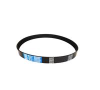 HUANLING 900J6 Rubber Poly V-Belt,6 ribs PJ V-Ribbed Belt 90" Length x 0.55" Width x 0.15" Thick,Industrial Transmission Drive Belt