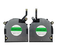 HUANMEFANG Replacement New CPU and GPU Cooling Fan for Dell XPS 13 7390 9310 2-in-1 Machine (Only fit for 2-in-1 Version) ND55C69 ND55C70 DC5V 0.5A Fan