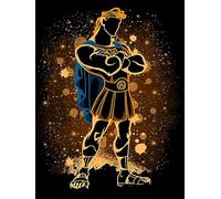 HUANNY DIY Diamond Art Hercules Diamond Painting, 5D Full Drill Cross Stitch Embroidery kit for Beginners