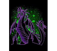 HUANNY DIY Diamond Art Maleficent Diamond Painting Villain, 5D Full Drill Cross Stitch Embroidery kit for Beginners