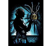 HUANNY DIY Diamond Art Pinhead Diamond Painting Hellraisers, 5D Full Drill Cross Stitch Embroidery kit, Funny