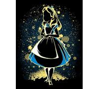 HUANNY DIY Diamond Painting Alice Wonderland Diamond Art Kits, 5D Full Drill Cross Stitch Embroidery kit for Beginners