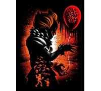 HUANNY DIY Diamond Painting Pennywise Diamond Art Kits, 5D Full Drill Cross Stitch Embroidery kit, Funny