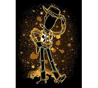 HUANNY DIY Diamond Painting Toy Story Diamond Art Woody, 5D Full Drill Cross Stitch Embroidery kit for Beginners