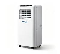 HUANQIN Portable Air Conditioner 3-in-1 Cooling Fan Dehumidifier Unit with 24H Timer, Digital Display, Remote Control, Window Vent Hose Kit, Installation-Free Travel AC, 9000BTU
