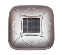 HuanSebesity Automatic Smart Car Cover with Solar Charging,Remote Control Retractable Parking Shelter,10s Fast Open Sunshade Canopy,Waterproof Anti-Hail Dustproof Scratch Resistant Silver-2L