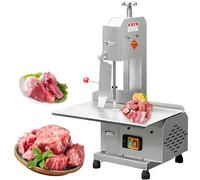 HuanSebesity High Power Meat Cutting Bandsaw,Commercial Stainless Steel Bone Saw Machine,Robust Workbench Design,Precision Cutting for Pig Hoof,Beef Bones,Fish and Various Meat Materials