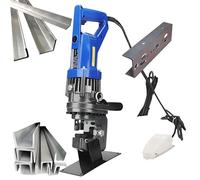 HuanSebesity Versatile Electric Hydraulic Hole Punching Tool,Metal Hole Puncher with5Sets Punch/Die Dia,Perfect for Steel Plates,Iron Sheets,Aluminum Copper Plates,Angle and Channel Steel Anglesteel