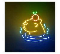 HUANTY Neon Sign Party Decoration Animal Neon Signs USB Powered Adjustable Brightness Neon Lights, For Bistro Shop Wall Decor 45cmx45cm(50cmx50cm)