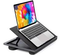 HUANUO Lap Desk, Laptop Tray, Lapdesk with Cushion- Adjustable with 8 Angles, For Notebook, Tablet, Laptop Stand for Desk, Fit up to 15,6", Portable Tray Desk & Suitable for Travel, Work, Home